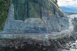 Kaya düşmesine karşı koruma - Kaikōura SH1 - SR10 2022