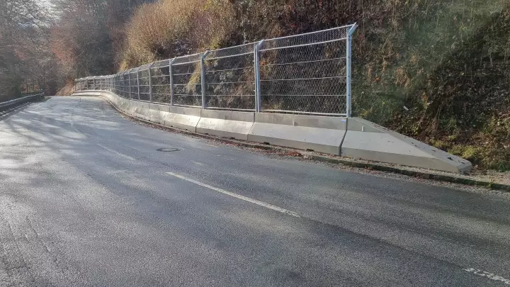 Road fencing - Weiglmühler Berg 2021