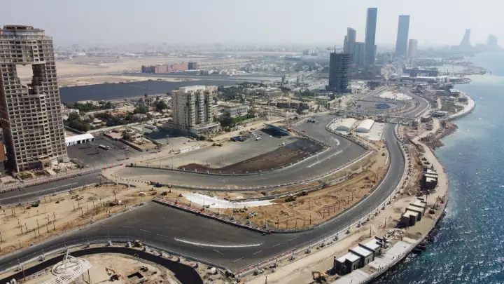 Гоночные трассы - Jeddah Corniche Circuit 2021