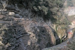 Protection contre les chutes de pierres - Strada della Forra, Tremosine 2022