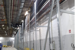 Protezione dagli impatti - Opel warehouse pallet stack safety mesh 2021