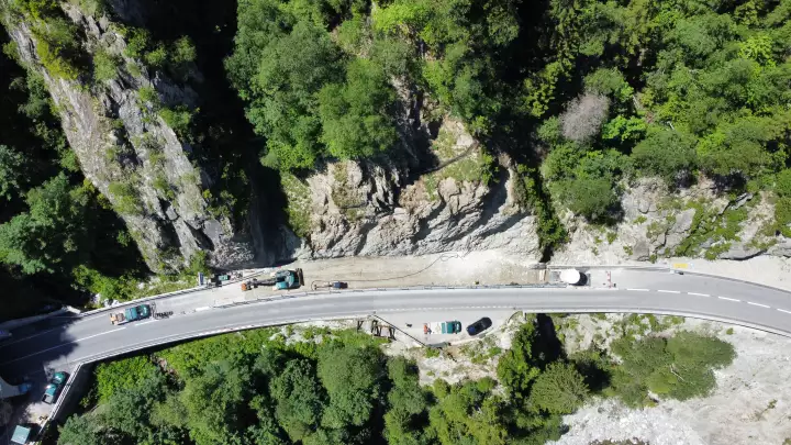 Delimitarea drumurilor - Via Lucmagn, Disentis Mustér 2022