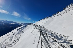 Prévention des avalanches - Inspection and maintenance of barriers in Lavanchers 2022