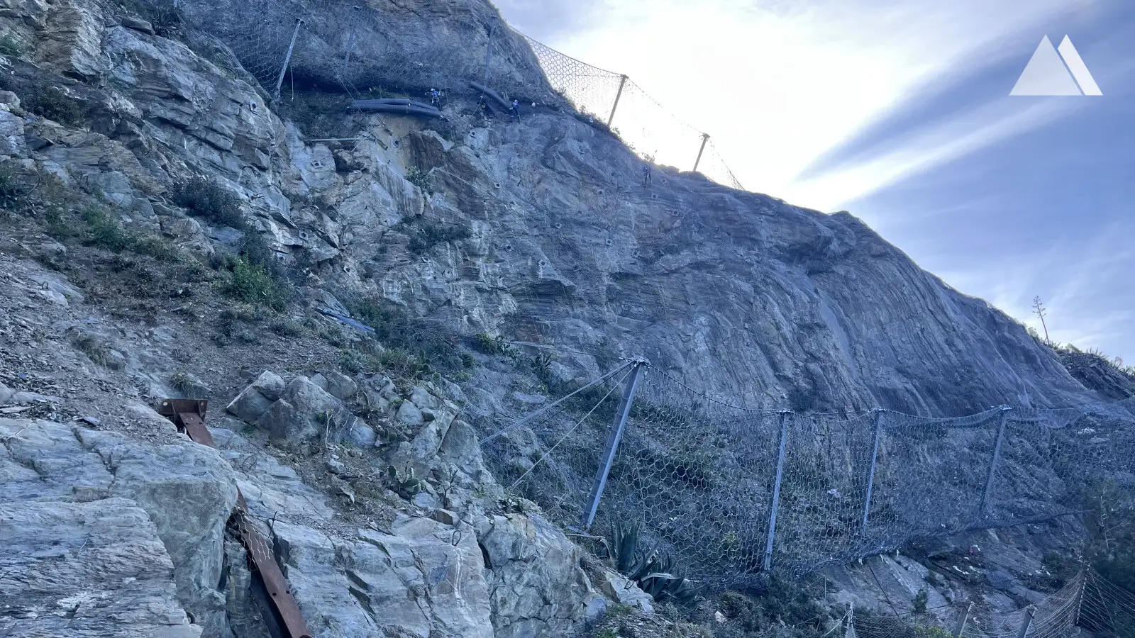 Estabilização de taludes - Cinque Terre: reopens the Via dell'Amore 2023