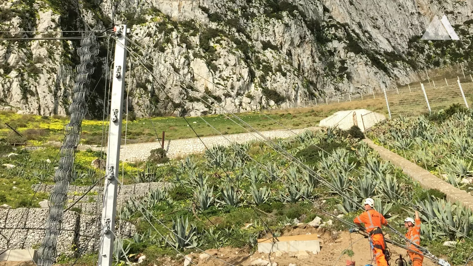 落石防护 - Eastside Catchments Gibraltar 2017