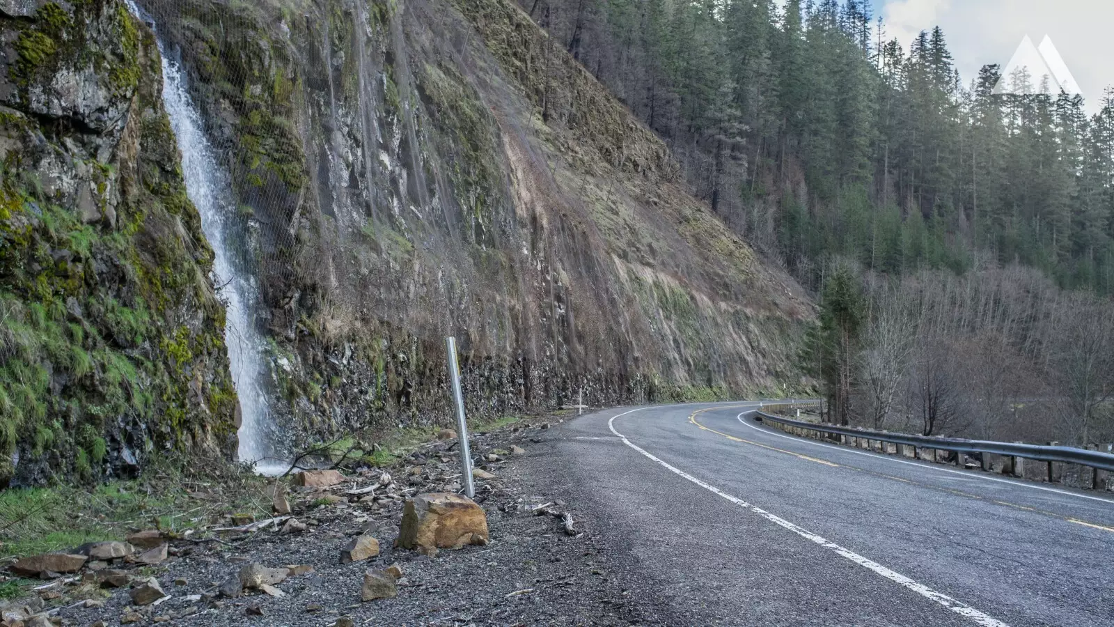 Rockfall Protection - Clackamas Highway, Oregon, OR224 2015