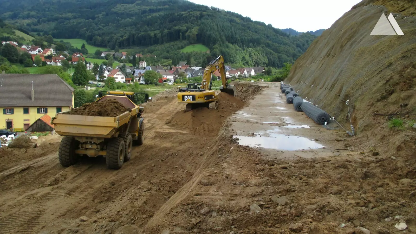 Estabilização de taludes - Oberkirch-Lautenbach 2013