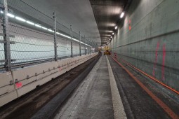 Protection contre les impacts - Stelzentunnel Tunnel Maintenance 2017