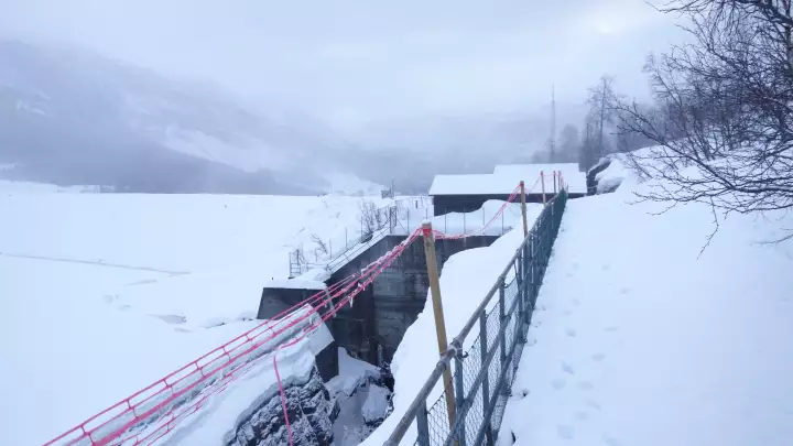雪崩防护 - Tunsbergdalsdammen Access Control 2017