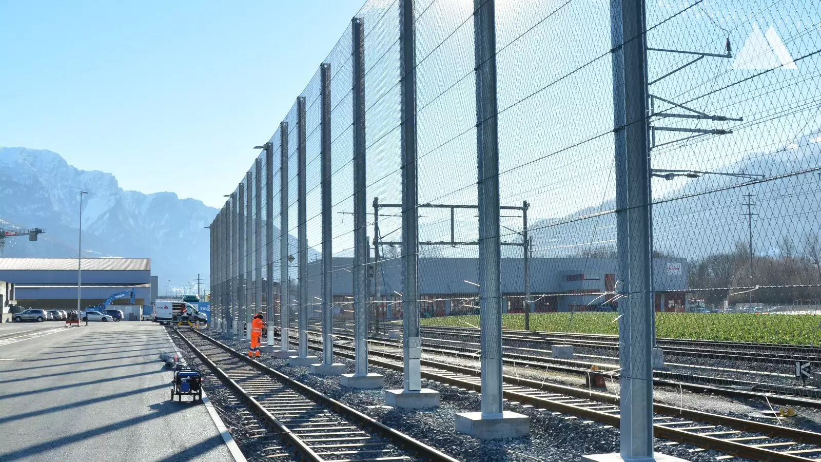 Protezione dagli impatti - Landquart: Protection system for timber loading station 2018