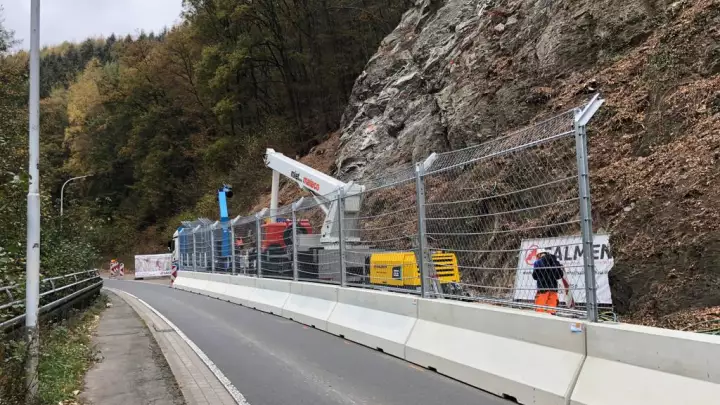 Barriere stradali  mobili - Bärenstein Werdohl - B229 2018