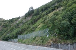泥石流和滑坡防护 - Kaikoura State Highway (SR27)   Coastal Pacific Rail (NS15) 2019