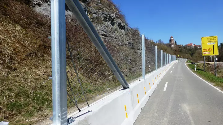 Road fencing - Haigerloch 2015