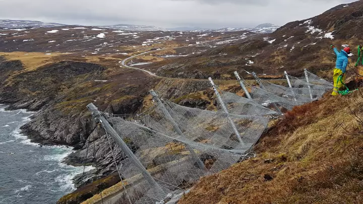 雪崩防护 - Sørøya I 2019