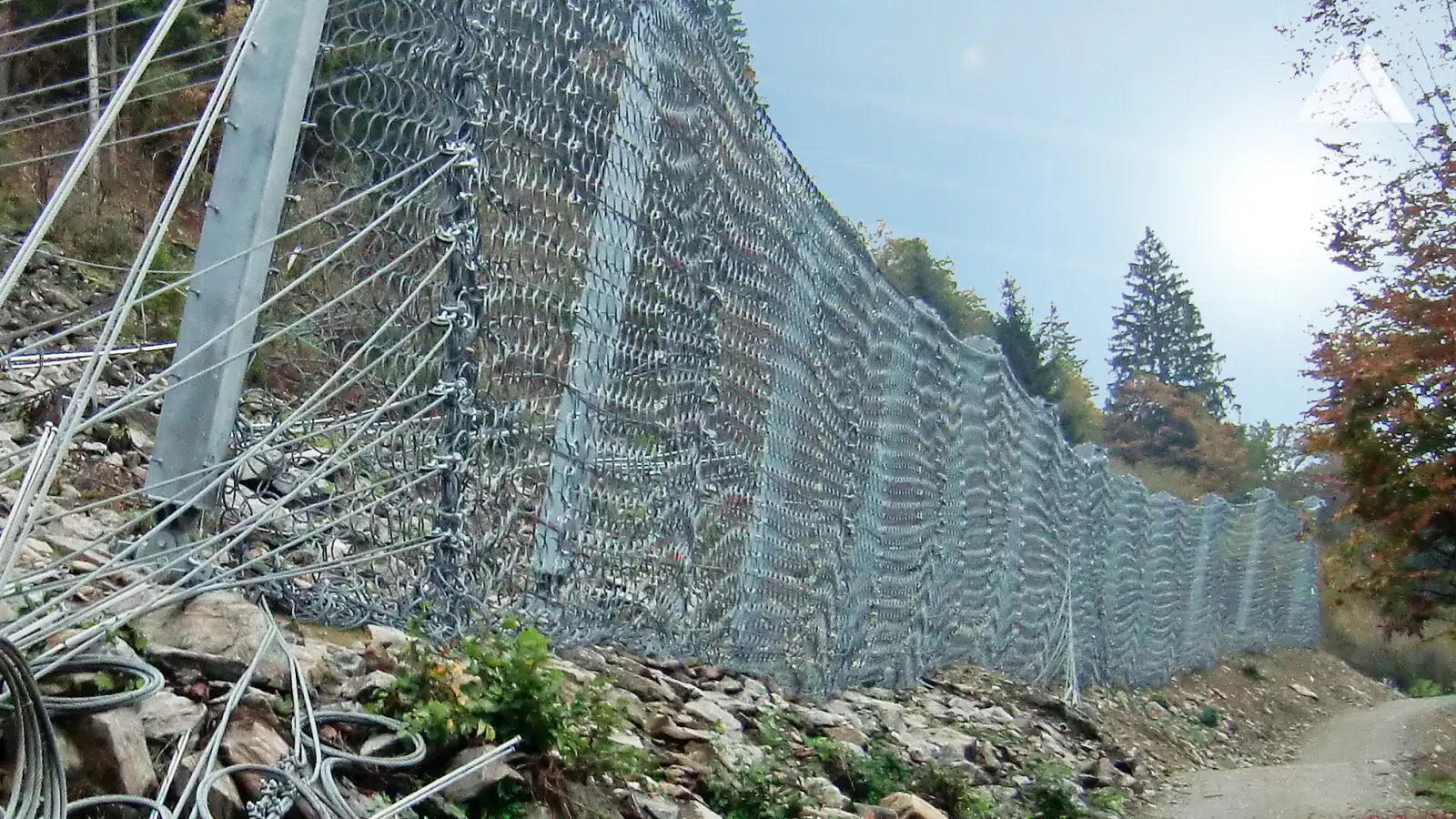Proteção contra desprendimentos - Danielsberg 2019