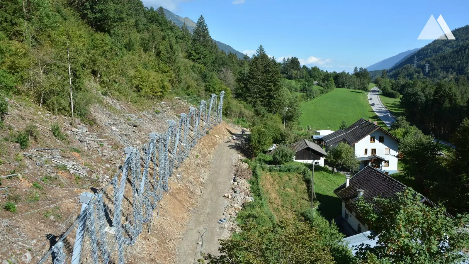 Protection contre les chutes de pierres - Danielsberg 2019