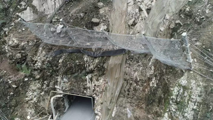 Exploitation minière / Tunnel - Amole Portal 2019
