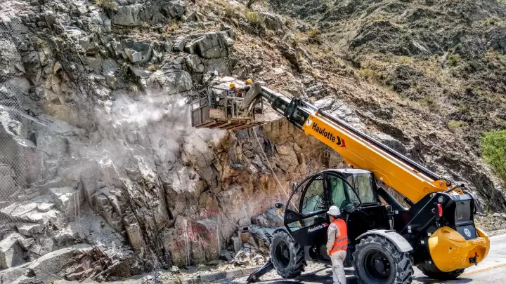 Protecţia împotriva torenţilor şi a alunecărilor superficiale - Cacheuta Tunnel - Mendoza - Road N°82 2020