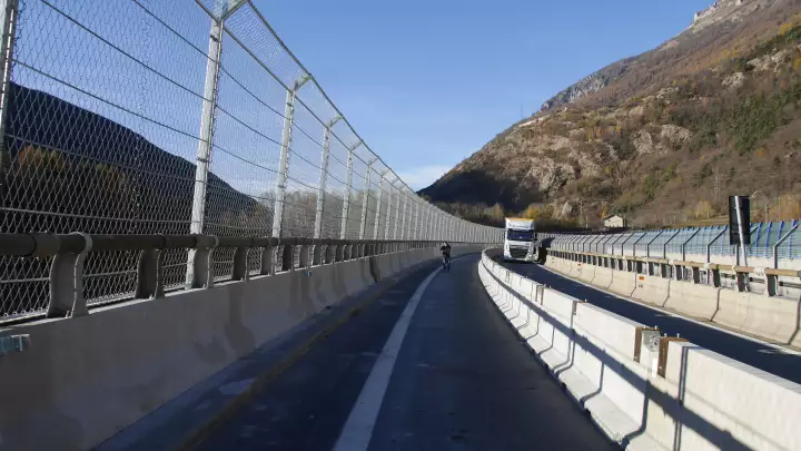 Barriere stradali  mobili - Ponte di  Clarea 2020